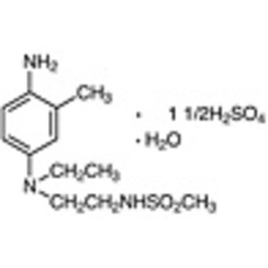 N4-Ethyl-N4-(2-methanesulfonamidoethyl)-2-methyl-1,4-phenylenediamine Sesquisulfate Monohydrate >98.0%(HPLC)(T) 25g