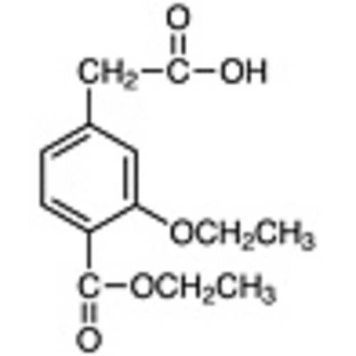 2-(3-Ethoxy-4-ethoxycarbonylphenyl)acetic Acid >98.0%(GC)(T) 25g