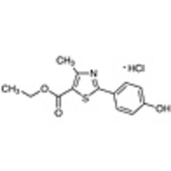 Ethyl 2-(4-Hydroxyphenyl)-4-methylthiazole-5-carboxylate Hydrochloride >98.0%(HPLC)(N) 5g