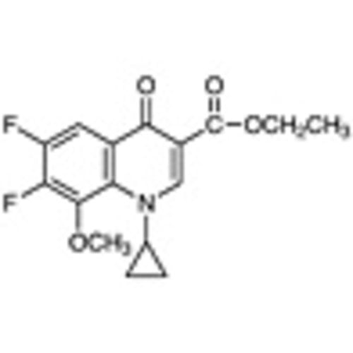 Ethyl 1-Cyclopropyl-6,7-difluoro-1,4-dihydro-8-methoxy-4-oxo-3-quinolinecarboxylate >98.0%(GC) 5g