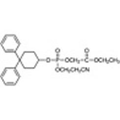 Ethyl 2-[(2-Cyanoethoxy)(4,4-diphenylcyclohexyloxy)phosphoryloxy]acetate >98.0%(HPLC) 500mg