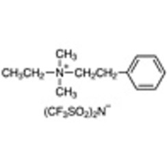 Ethyl(dimethyl)(2-phenylethyl)ammonium Bis(trifluoromethanesulfonyl)imide >98.0%(T) 1g