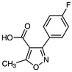 3-(4-Fluorophenyl)-5-methylisoxazol-4-carboxylic Acid >98.0%(GC)(T) 1g