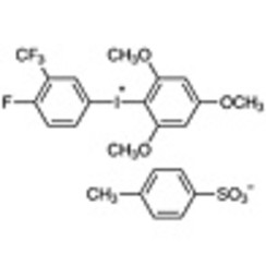 [4-Fluoro-3-(trifluoromethyl)phenyl](2,4,6-trimethoxyphenyl)iodonium p-Toluenesulfonate >97.0%(HPLC) 200mg