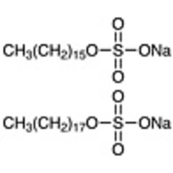Sodium Hexadecyl Sulfate (contains ca. 40% Sodium Stearyl Sulfate) >95.0%(T) 25g