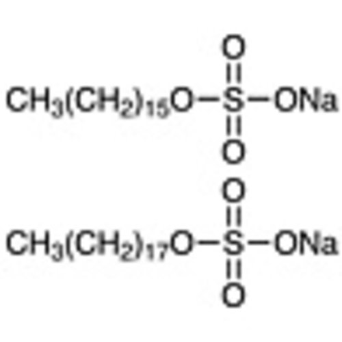 Sodium Hexadecyl Sulfate (contains ca. 40% Sodium Stearyl Sulfate) >95.0%(T) 500g