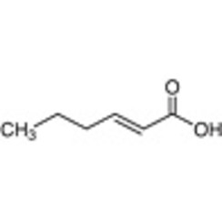 trans-2-Hexenoic Acid >98.0%(GC) 25g
