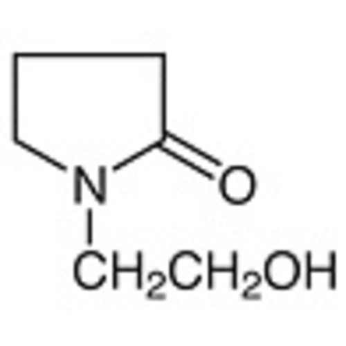 1-(2-Hydroxyethyl)-2-pyrrolidone >98.0%(GC) 25g