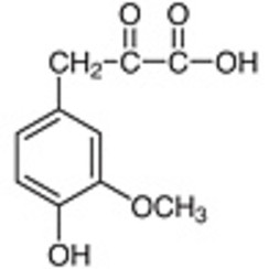 4-Hydroxy-3-methoxyphenylpyruvic Acid >95.0%(GC) 100mg