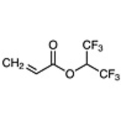 1,1,1,3,3,3-Hexafluoroisopropyl Acrylate (stabilized with TBC) >98.0%(GC) 25g