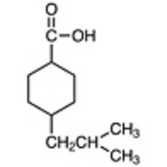 4-Isobutylcyclohexanecarboxylic Acid (cis- and trans- mixture) >98.0%(GC)(T) 5g