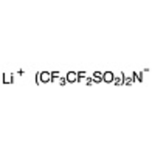 Lithium Bis(pentafluoroethanesulfonyl)imide >98.0%(T) 5g