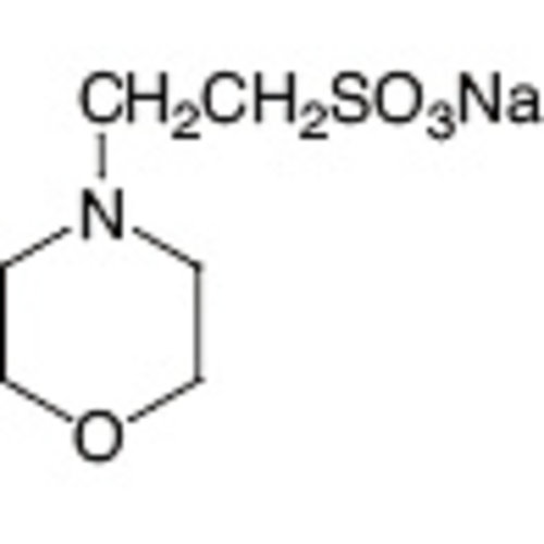 Sodium 2-Morpholinoethanesulfonate >97.0%(N) 25g
