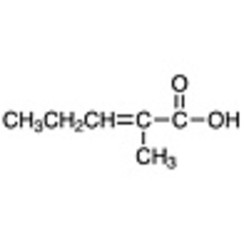 2-Methyl-2-pentenoic Acid >98.0%(GC)(T) 25g