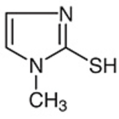 2-Mercapto-1-methylimidazole >98.0%(HPLC)(T) 25g
