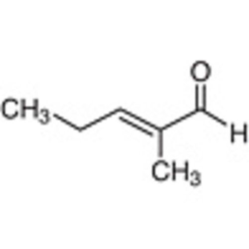 trans-2-Methyl-2-pentenal >97.0%(GC) 25mL