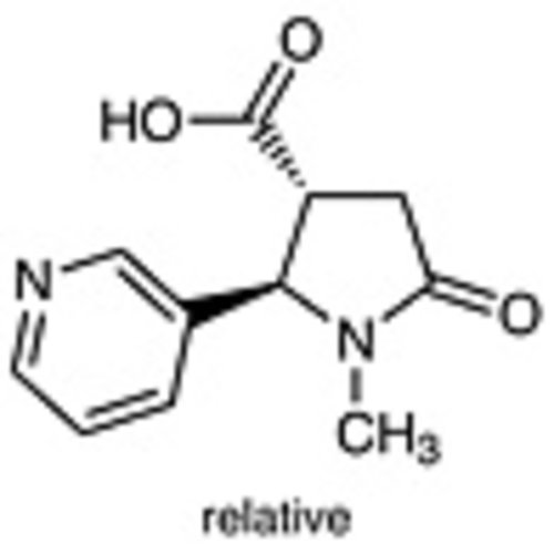 trans-1-Methyl-4-carboxy-5-(3-pyridyl)-2-pyrrolidinone >95.0%(GC)(T) 1g