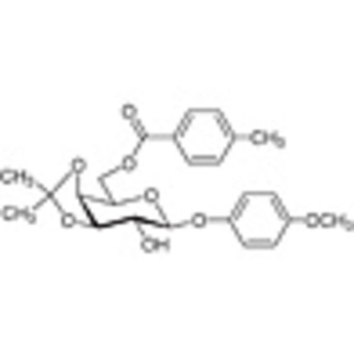 4-Methoxyphenyl 3,4-O-Isopropylidene-6-O-(4-methylbenzoyl)-beta-D-galactopyranoside >98.0%(HPLC) 1g