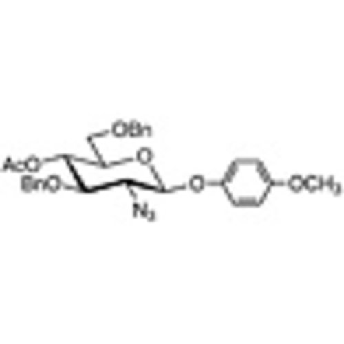 4-Methoxyphenyl 4-O-Acetyl-2-azido-3,6-di-O-benzyl-2-deoxy-beta-D-glucopyranoside