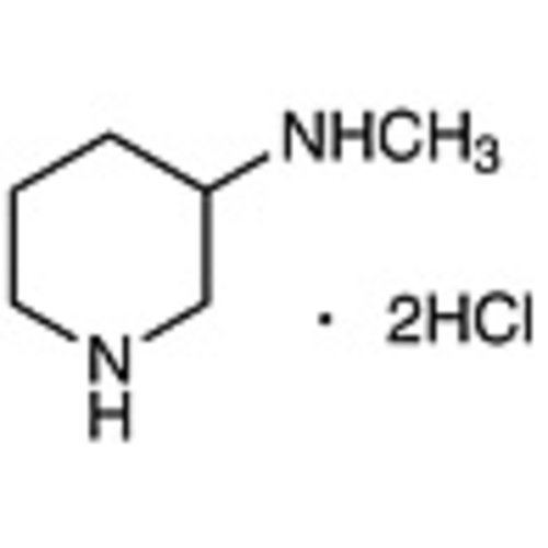3-(Methylamino)piperidine Dihydrochloride >98.0%(GC)(N) 5g