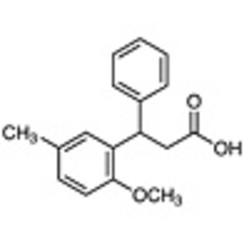 3-(2-Methoxy-5-methylphenyl)-3-phenylpropionic Acid >98.0%(GC)(T) 5g