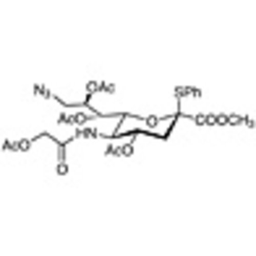 Methyl (Phenyl 5-Acetoxyacetamido-4,7,8-tri-O-acetyl-9-azido-3,5,9-trideoxy-2-thio-D-glycero-beta-D-galacto-2-nonulopyranosid)onate >93.0%(HPLC) 100mg