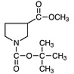 Methyl 1-(tert-Butoxycarbonyl)-3-pyrrolidinecarboxylate >98.0%(GC) 1g