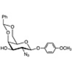 4-Methoxyphenyl 2-Azido-4,6-O-benzylidene-2-deoxy-beta-D-galactopyranoside