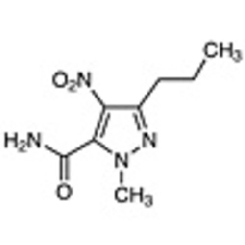 1-Methyl-4-nitro-3-propylpyrazole-5-carboxamide >96.0%(GC) 25g