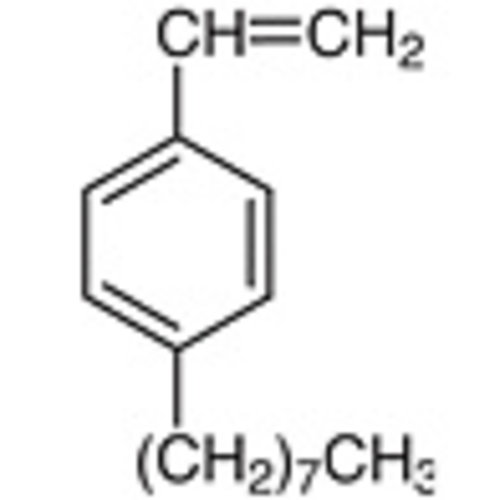 4-n-Octylstyrene (stabilized with TBC) >95.0%(GC) 5g