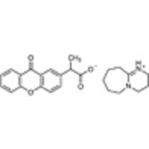 2-(9-Oxoxanthen-2-yl)propionic Acid 1,8-Diazabicyclo[5.4.0]undec-7-ene Salt >98.0%(HPLC) 1g