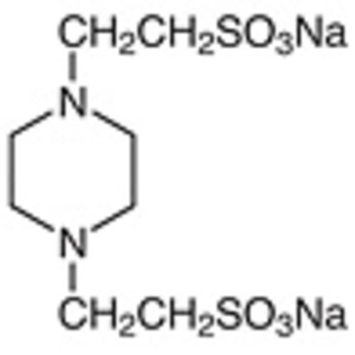 Piperazine-1,4-bis(2-ethanesulfonic Acid) Disodium Salt [Good's buffer component for biological research] >98.0%(HPLC)(T) 25g