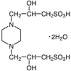 Piperazine-1,4-bis(2-hydroxypropanesulfonic Acid) Dihydrate [Good's buffer component for biological research] 25g