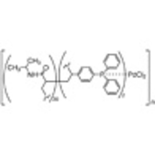 Poly[N-isopropylacrylamide-co-4-(diphenylphosphino)styrene] Palladium(II) Dichloride (ratio, acrylamide:phosphine=20:2) 100mg