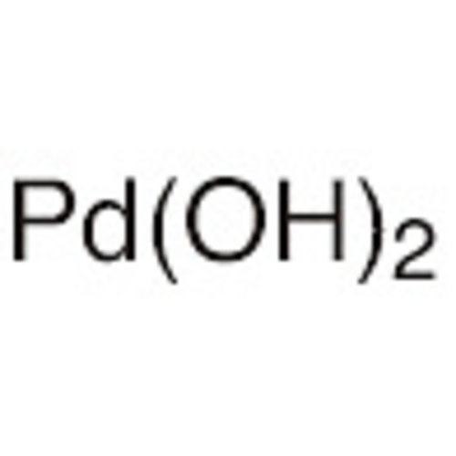 Palladium Hydroxide (contains Pd, PdO) on Carbon (wetted with ca. 50% Water) 10g