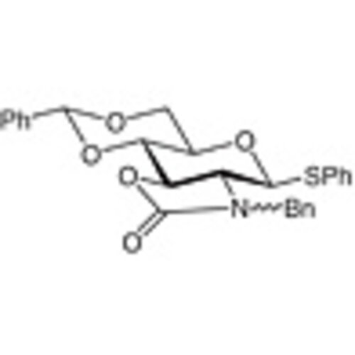 Phenyl N-Benzyl-2-amino-4,6-O-benzylidene-2-N,3-O-carbonyl-2-deoxy-1-thio-beta-D-glucopyranoside >97.0%(HPLC) 1g
