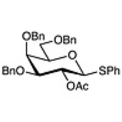 Phenyl 2-O-Acetyl-3,4,6-tri-O-benzyl-1-thio-beta-D-galactopyranoside 1g