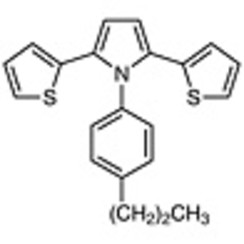 1-(4-Propylphenyl)-2,5-di(2-thienyl)-1H-pyrrole >98.0%(GC) 1g
