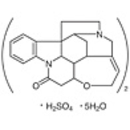 Strychnine Sulfate Pentahydrate >97.0%(T) 25g