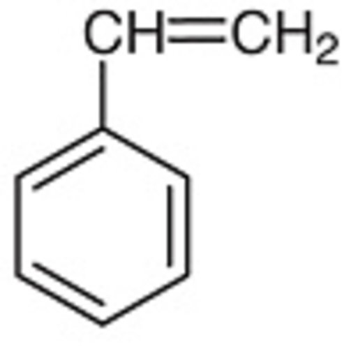 Styrene (stabilized with TBC) >99.0%(GC) 25mL