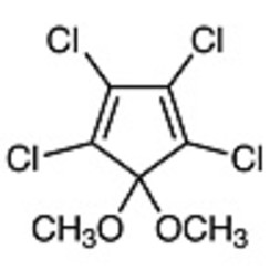 5,5-Dimethoxy-1,2,3,4-tetrachlorocyclopentadiene >95.0%(GC) 25g