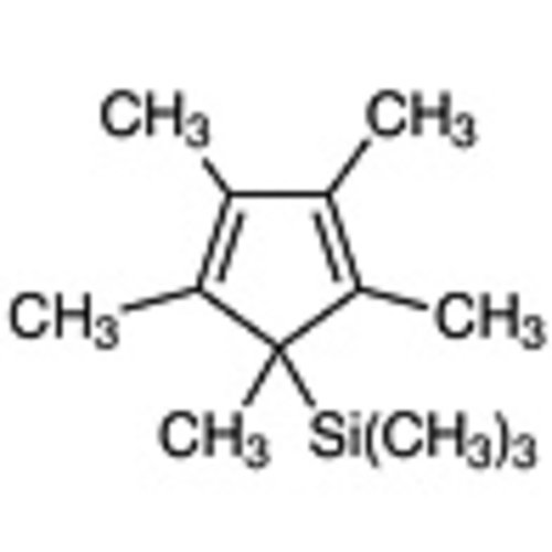 5-(Trimethylsilyl)-1,2,3,4,5-pentamethyl-1,3-cyclopentadiene >95.0%(GC) 1mL