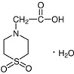Thiomorpholinoacetic Acid 1',1'-Dioxide Monohydrate >98.0%(GC)(T) 25g