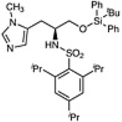 Nalpha-(2,4,6-Triisopropylbenzenesulfonyl)-O-(tert-butyldiphenylsilyl)-pros-methyl-L-histidinol >98.0%(HPLC)(N) 100mg