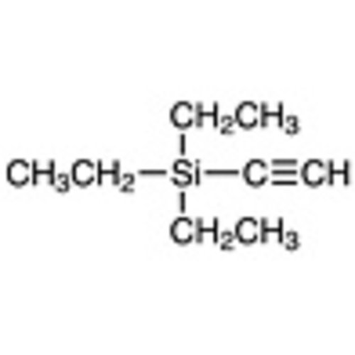 Triethylsilylacetylene >96.0%(GC) 1g