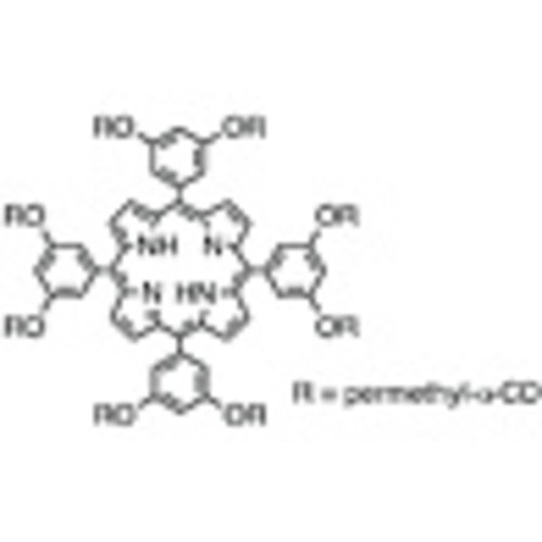 5,10,15,20-Tetrakis[3,5-bis(per-O-methyl-alpha-cyclodextrin-6-yloxy)phenyl]-21H,23H-porphine 10mg