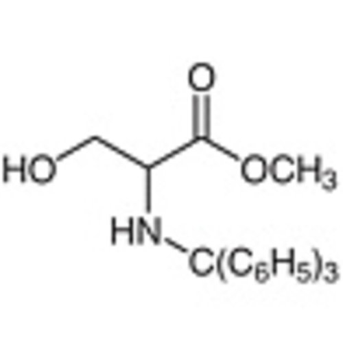 N-(Triphenylmethyl)-DL-serine Methyl Ester >98.0%(GC)(T) 25g
