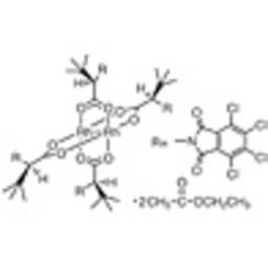 Tetrakis[N-tetrachlorophthaloyl-(R)-tert-leucinato]dirhodium Bis(ethyl Acetate) Adduct >98.0%(HPLC) 50mg
