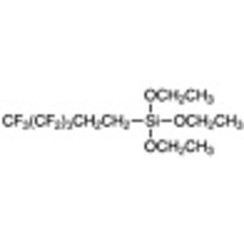 Triethoxy(1H,1H,2H,2H-nonafluorohexyl)silane >97.0%(GC) 25g