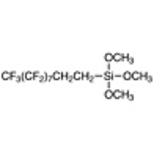 Trimethoxy(1H,1H,2H,2H-heptadecafluorodecyl)silane >98.0%(GC) 5g